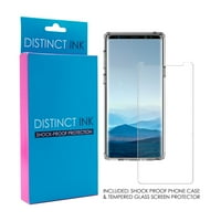 Distinconknk Clear Shootofofofoff Hybrid futrola za Samsung Galaxy Note - TPU BUMPER Akrilni zaštitni