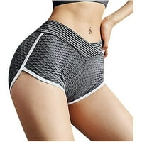 Žene plus Veličina ljetne vježbe Yoga kratke hlače - Premium Buttery Mekani čvrsti navijačice navijačice