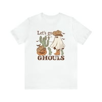 Pustimo ghouls sablasno zapadnu košulju Halloween, duhov kauboj, Halloween