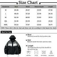 GASUE Y2K Zimske jakne za muškarce s dugim rukavima Rockabilly Classic Labavi kaput datur na vanjskim