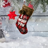 Gureui Božićne čarape, Santa Claw Pismo Gnome Snjegović Elk Stoke za Božić, Domaći ukrasi Pokloni za zabavu Pokloni