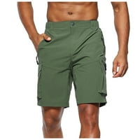 Cuoff Hotsas Radne odjećne kratke hlače za prevelike nove kratke hlače Muške kratke hlače zelena XXL