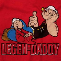 Popeye Legend tata Otac crtani duksevi sa kapuljačom, muškarci Brisco brendovi 5x
