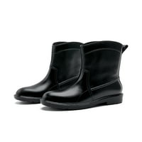 WAZSHOP ženske vodootporne čizme širokoplatene kišne čizme lagane vrtne cipele Comfort klizač otporni
