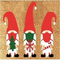 TutunAumb zimski božićni prostir za crtani gnome pod kat hodnik Kuhinjska stopala mekani tepih višebojni
