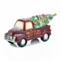 Božićna kolekcija osvijetljeni božićni kamion