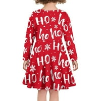 Binienty Ho-ho-ho-how pahuljice djevojke Veličina 3 - haljina za tinejdžer za vjenčanje ružna za plesnu