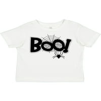 Inktastična Halloween Boo sa paukom i webom u crnom poklon dječaku majicu ili majicu Toddler