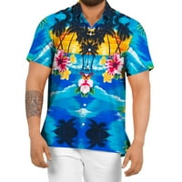 Kratka majica za majicu Muške povremene majice modne majice na plaži s kratkim rukavima