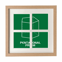 Matematički geometrijski prostor Pentagonalni okvir okvira Frame zaslon