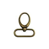 Fenggtonqii bronza 1.5 Inner promjer ovalni prsten velike kopče za glavu jastog clasps okretne kopče od 30