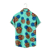 Ananas Hawaiian COOL elemente majice za muškarce Novi dolazak slova majice za dječju dječaku