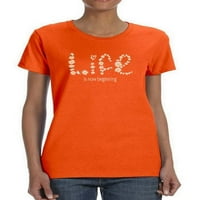 Život počinje majicama majica - MIMage by shutterstock, ženska mala