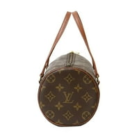 Ovjerena korištena Louis Vuitton torba na rame Smeđi ženski monogram platno
