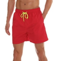 Qiaocaity plaže kratke hlače za muškarce Ljeto Čvrsto prozračne čipke Vodootporne četvrtine hlače na