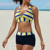Bikini kupaći kostim kupaći kostimi Push up bikini set Thong Brazilski kupaći odijelo za habanje plaže