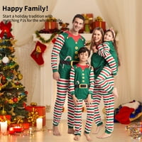 Obiteljska mama tata podudaranje elf pidžamas božićne xmas pidžama pj set NOVO