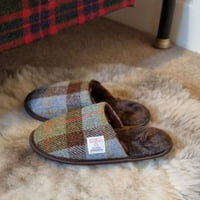 Harris Tweed papuče u Macleod Tartan - Veličina Velike Britanije 6
