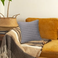 Sanbonepd Solid tassel jastučnice za jastučnice Jednostavni listerski jastuk navlake bacaju jastuk modu