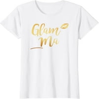 Savršena glam-ma glamma baka baka zlatnog poljubaca predstavlja poklon majica