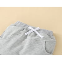 Lieramram Baby Boy Summer odjeća 2T 3T Patchwork rezervoar Top kratke hlače Postavite odjeću