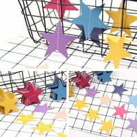 Linyer Hangel Stars Confetti Cuteuts Mala plakatna ukras ukras za zabavu Kućni ukras svečane potrošni