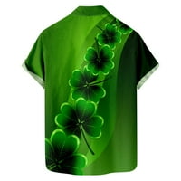 Summer Trendy Cleance Muns majice St. Patrick's Ispisao muške ljetne modne majice s kratkim rukavima