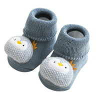 Djevojke Toddler Boys -Slip 3D papuče za bebe Životinja Slatke čarape Crtani Care Predimie Mittens