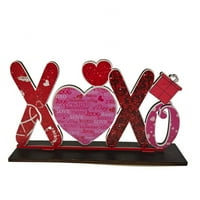 Valentinovo znakovi za ukrašavanje stola Budite minski znak Ljubav Sretan valentinski centar za stol