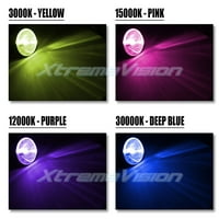 Xtremevision Xenon zamjenske žarulje - 15000K - ružičasti par