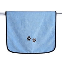 Pećni pas mačka ručnik za sušenje mikrovlakanja ultra upijaju se odlično za kupanje i njegu plavo