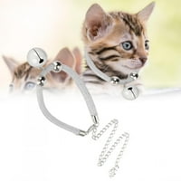 Greensen podesiva prekrasna ogrlica za mačku kućne ljubimce s zvono za većinu dogarke mačaka, ogrlica za kućne ljubimce, ovratnici za kućne ljubimce