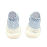 Walkers Mešani zatvorene elastične mreže za bebe prve cipele Toddler Boje čarape za bebe cipele za šetnju