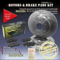 DK1561- Stražnja rotora kočnice i keramički jastučići