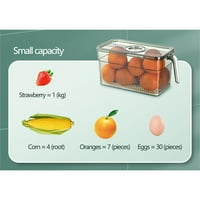 Kutija za odlaganje hladnjaka, kutija za slažu hranu, svježih, povrće, klasificirana jaja, kutija za