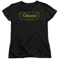 Grimm - Logotip plaka - Ženska majica kratkih rukava - velika