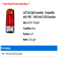 Sklop lijeve repnog svjetla - kompatibilan sa - Ford e-Econoline 1993