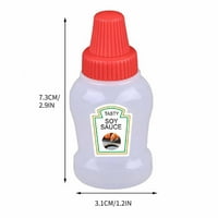 Organizacija i skladištenje Božićno čišćenje ponude Prijenosne boce od hrane zadebljanu bocu od rajčice mini boca mini na otvorenom jar na klirensu