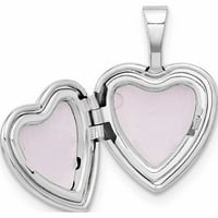 14k bijelo zlato .01ct. Diamond Heart Cucket napravljen u Hong Kong -Jewelryju slatkih graška