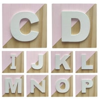 Šareni polirani zanat za drvo - Nordic Style Edukativna slova blokira - dječja igračka za učenje i igranje