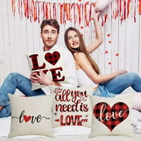 Kućni dekor jastučnici 45x Romantični zaljubljeni dnevni jastučni liste Love Boushion Cover Dekoracija