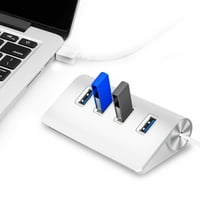 4-port USB 3. HUB aluminijski USB čvorište, prijenosni čvorište podataka