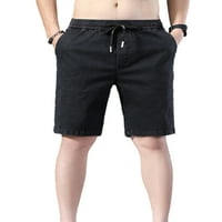 Avamo Muškarci Sport Mini pantalone ravne noge Ljetne kratke hlače Srednja struka Drže muški slobodno