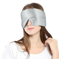 Sitleduckling mulberry silek maska ​​za spavanje ultra glatko meka zamotavanje očiju za spavanje maska