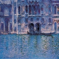 Monet - Venecija Palazza da mula laminirani plakat