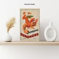 Vintage poster - Quinquina Duhomard Oglas Print - Piće alkoholna pića Zidna umjetnost - Unfrand Wall