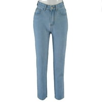 Ženske hlače Sportske pantalone Ležerne prilike Ležerne prilike Duge dugi dugi dugi dugi dugim svetlama Plava S-6XL