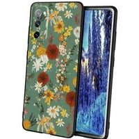 Sažetak-botanički-valovito-jpg futrola za Samsung Galaxy A02S za žene Muška Pokloni, Mekani silikonski