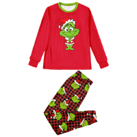 Stripes Božićne pidžame za obiteljske klasične jammies xmas božićni pjs postavljen do 8xl