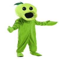 Kostimi Biljke Zombie Peashooter Halloween Fanchoot-haljina kostim za Toddler, 4T